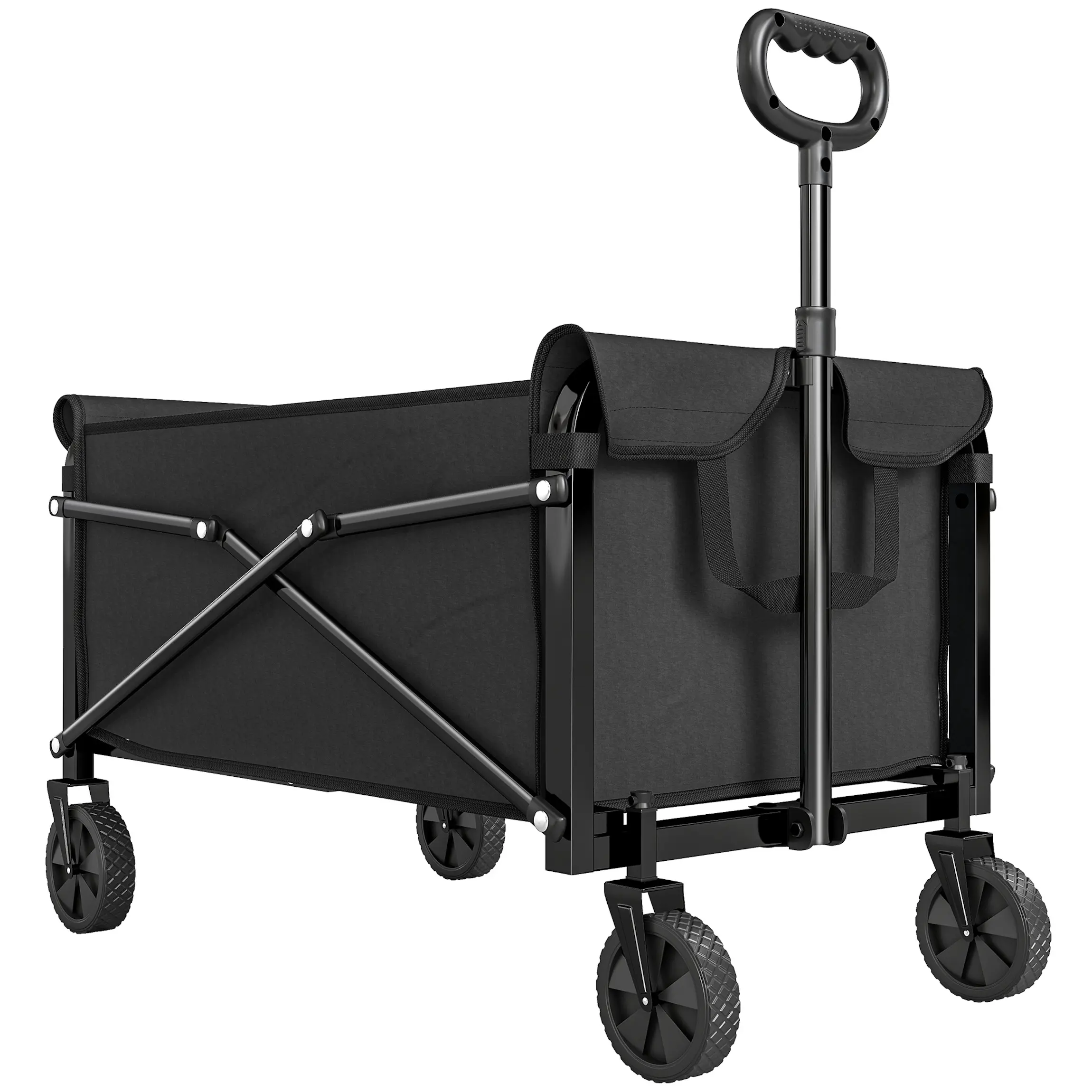 Садовая тележка Outsunny A20-592V00BK (Black) - 2