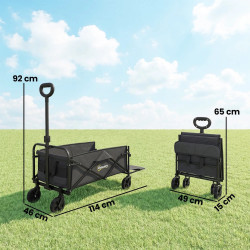 Садовая тележка Outsunny A20-632V00BK (Black) Thumb