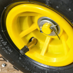 Carucior de gradina Outsunny B71-015V01YL (Yellow) Thumb