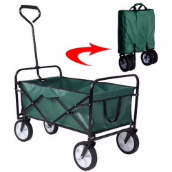 Carucior de gradina Procart TC1011 (Green/Black) Thumb