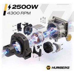 Измельчитель веток Humberg HM-650 565000 (Grey/Black) Thumb