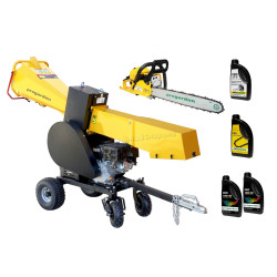 Tocator de crengi Progarden MTL15E + motoferastrau MF3545P + 2L ulei amestec + 2L ulei lant