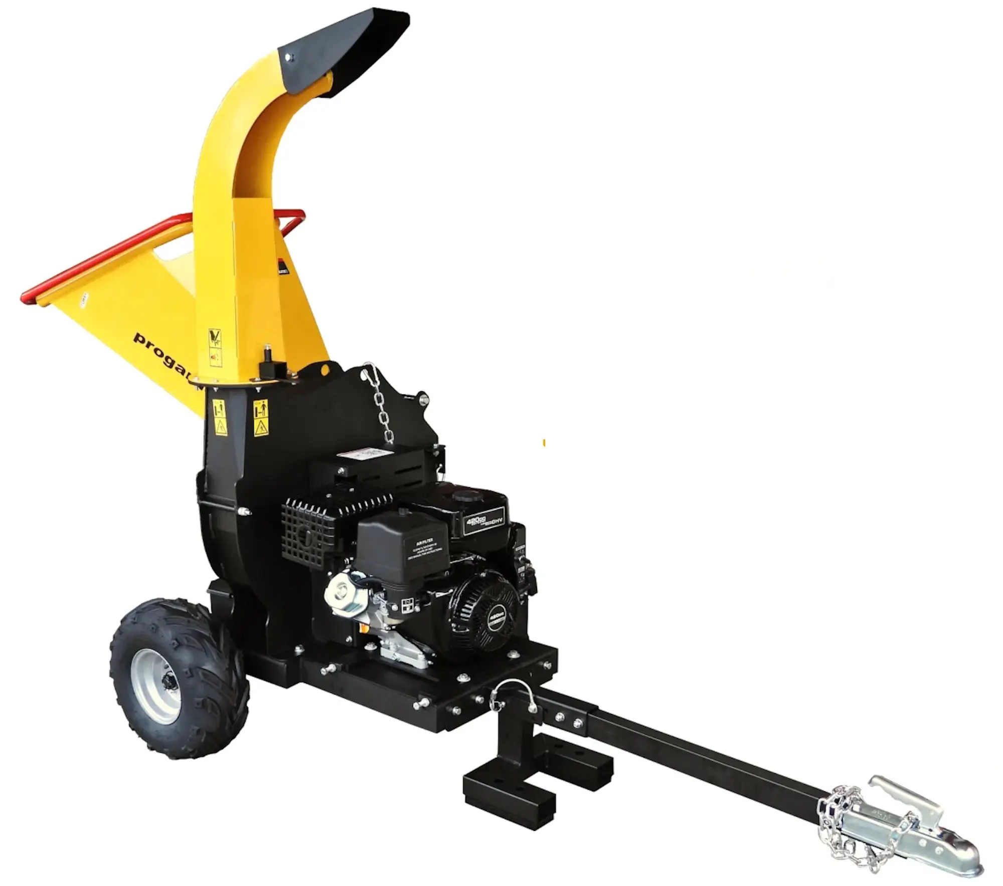 Измельчитель веток Progarden TB120EN + бензопила MF3545P + 2L масляной смеси + 2L масла для цепи