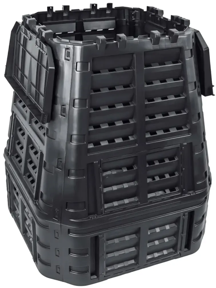 Compostor VidaXL 146277 93,3x93,3x113 (Black) - 2