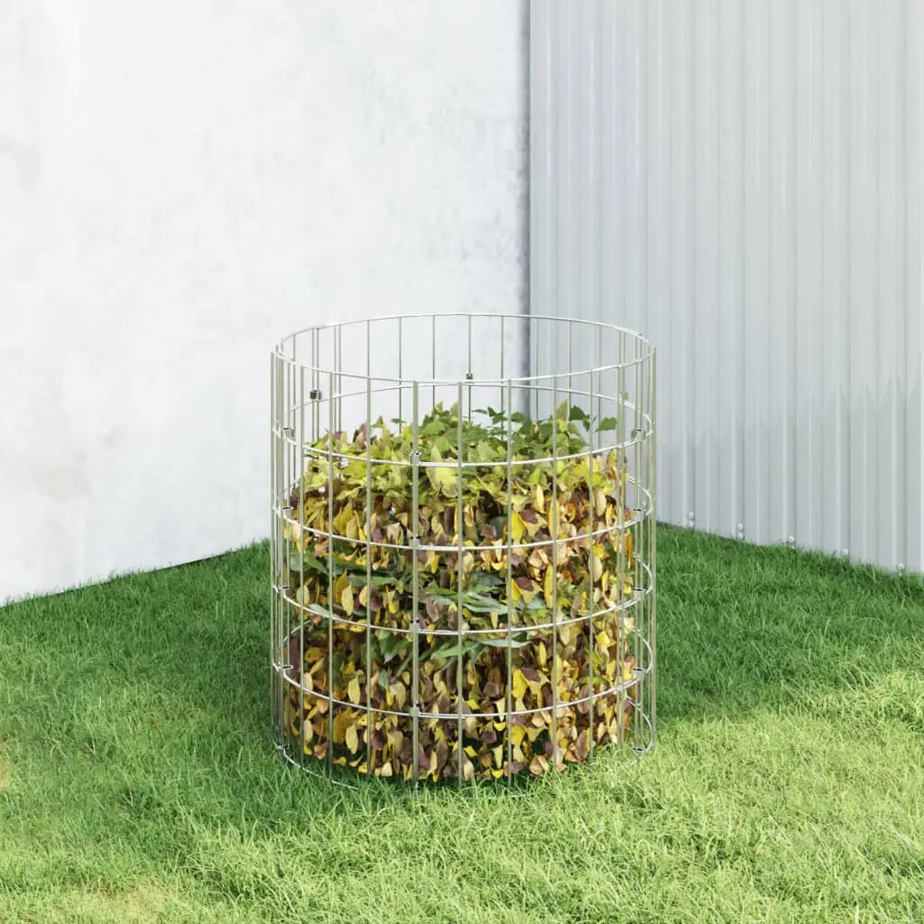 Compostor VidaXL 3115941 50x50 (Silver) - 2
