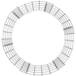 Compostor VidaXL 3115941 50x50 (Silver) Thumb