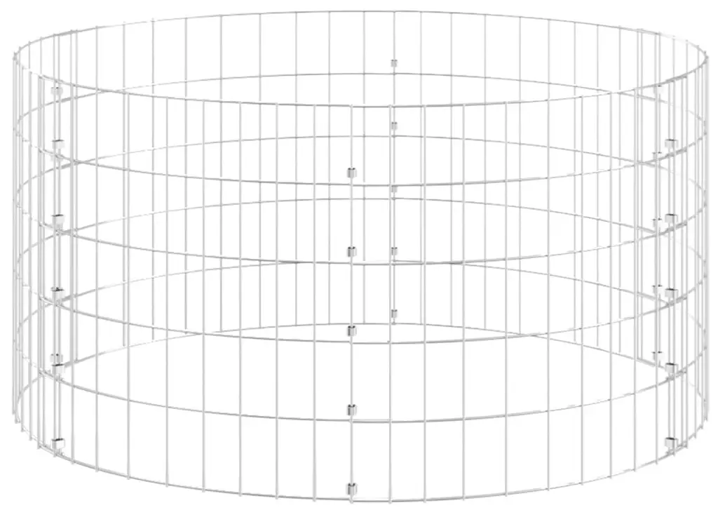Compostor VidaXL 3115943 100x50 (Silver)