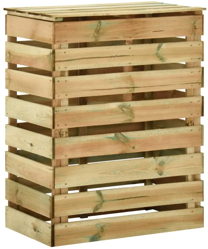 Compostor VidaXL 316062 80x50x100 (Natural)