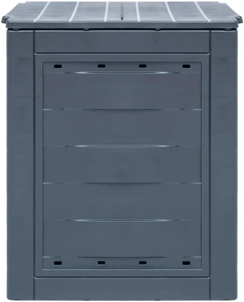 Set de compostere VidaXL 278920 60x60x73 3pcs (Grey) - 3