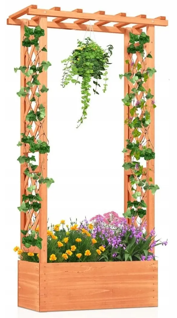 Садовая арка Costway GT4293OR (Natural) - 2