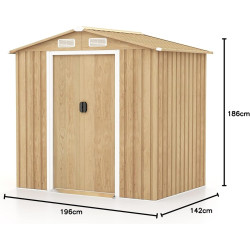 Casuta gradina Costway GT4106NA (Brown) Thumb