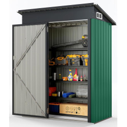 Casuta gradina Costway GT4222QL (Green) Thumb