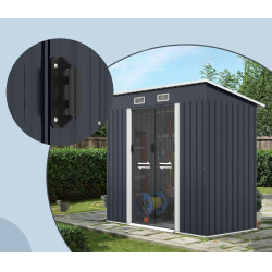 Сарай-хозблок Costway GT4456GR (Grey) Thumb