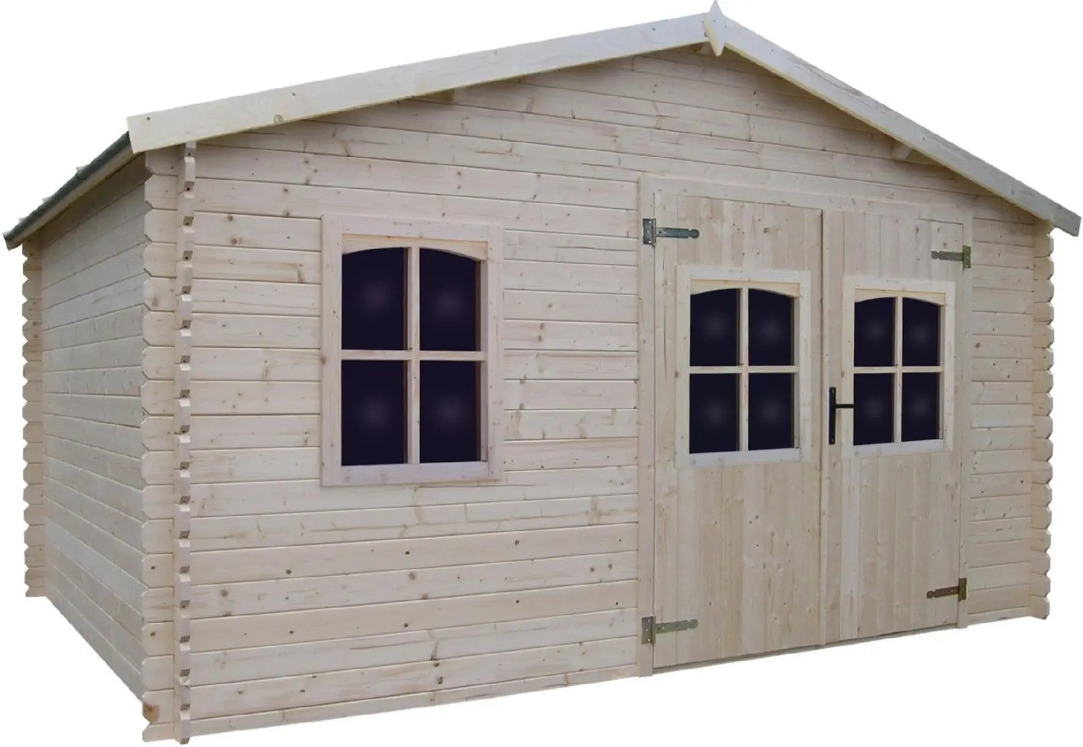 Casuta de gradina Espace Et Nature Azuga 398x398x237 (Natural)