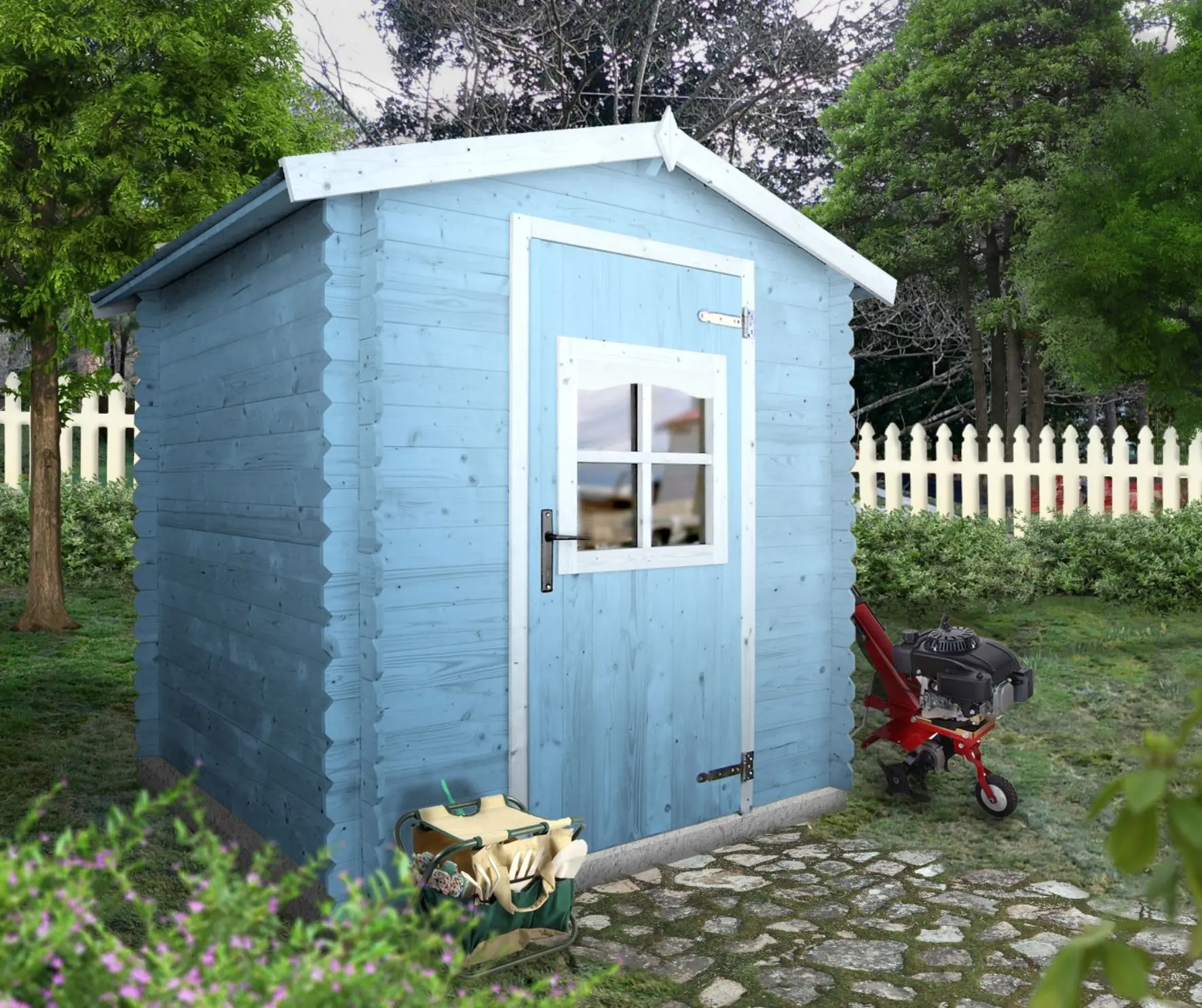 Садовый домик Espace Et Nature Caraiman 198x198x207 (Natural) - 2