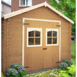 Садовый домик Espace Et Nature Lotru 298x298x237 (Natural) Thumb