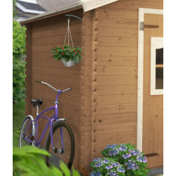 Садовый домик Espace Et Nature Lotru 298x298x237 (Natural) Thumb