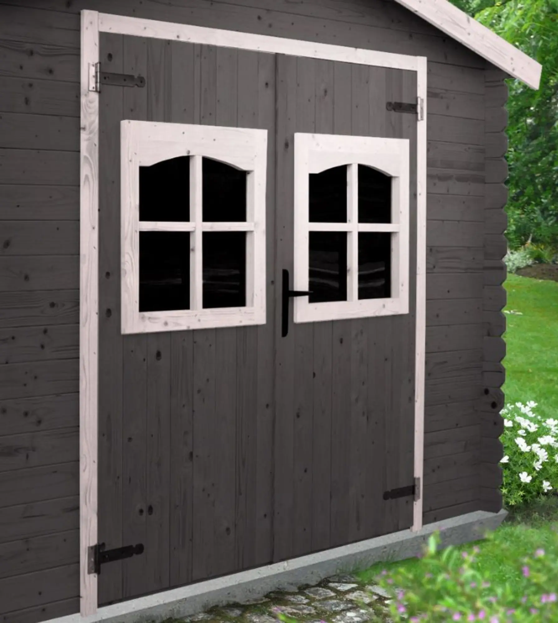 Садовый домик Espace Et Nature Predeal 280x240x217 (Natural) - 4