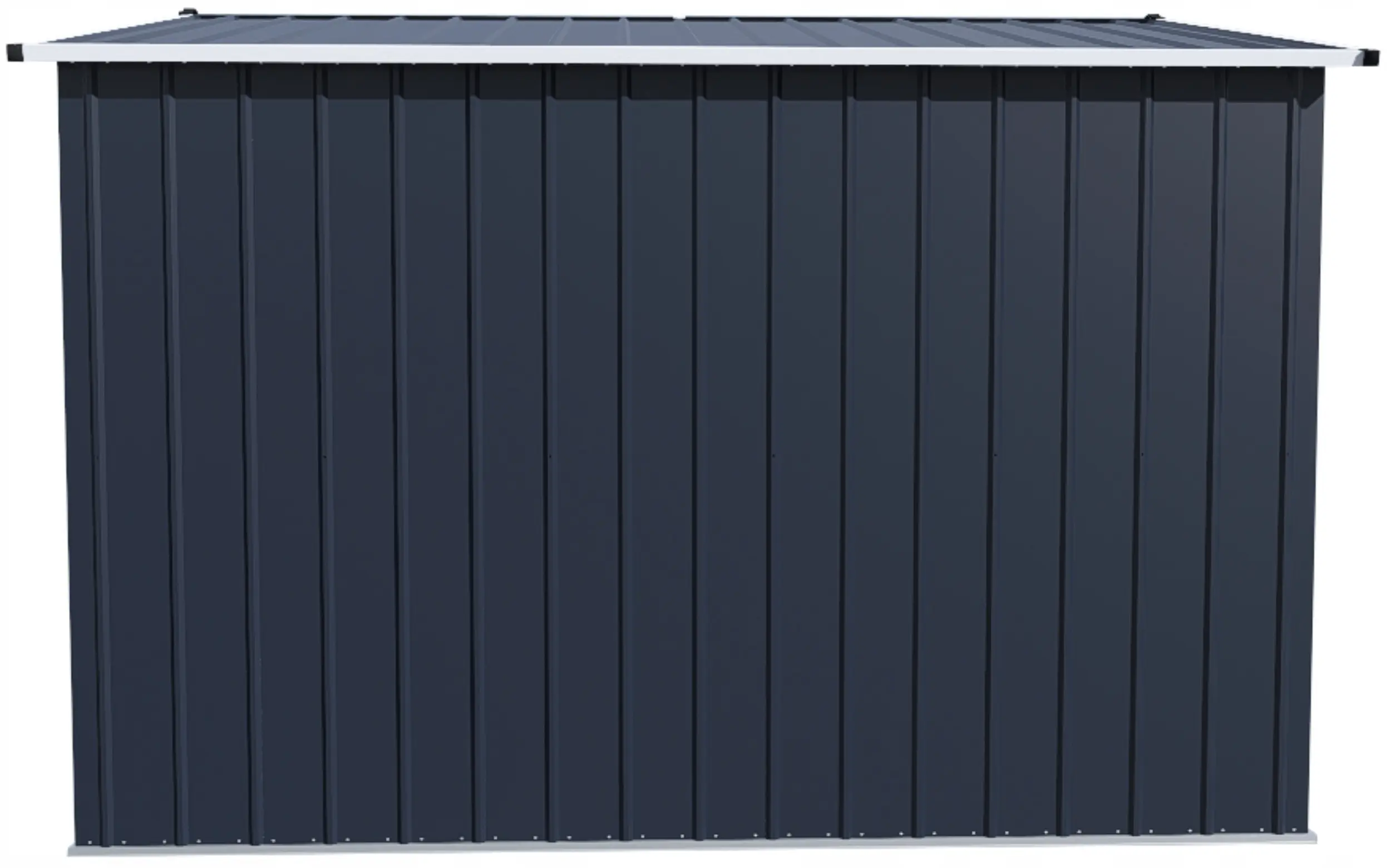 Сарай-хозблок FunFit Garden Darwin 4907 (Dark Grey/White) - 7
