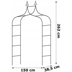 Садовая арка Gotel U14A (Black) Thumb