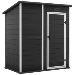 Casuta gradina Keter Essential 2171377 (Dark Grey/White)