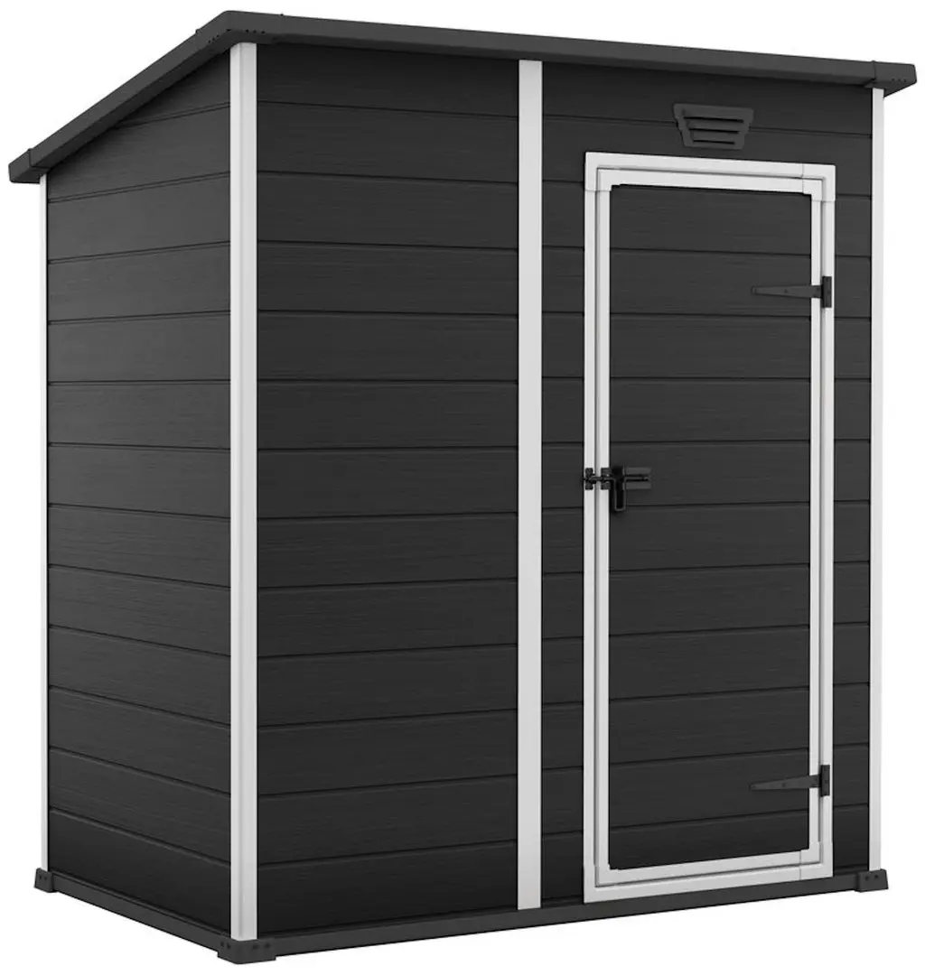 Casuta gradina Keter Essential 2171377 (Dark Grey/White)