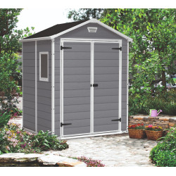 Сарай-хозблок Keter Manor 185x152x226 (Gray/White) Thumb