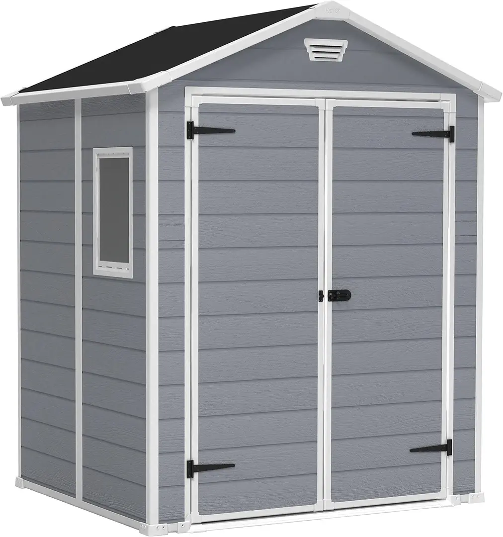 Сарай-хозблок Keter Manor 185x152x226 (Gray/White)