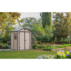 Casuta gradina Keter Manor 6X5 DD 185x152x226 (Beige) Thumb