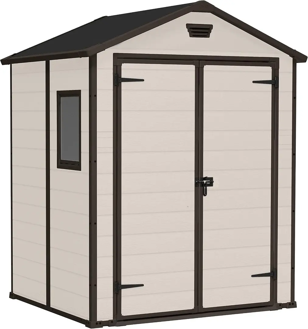 Casuta gradina Keter Manor 6X5 DD 185x152x226 (Beige)