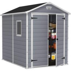 Casuta gradina Keter Manor 6X5 DD 185x152x226 (Grey) Thumb