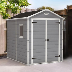 Casuta gradina Keter Manor 6X5 DD 185x152x226 (Grey) Thumb