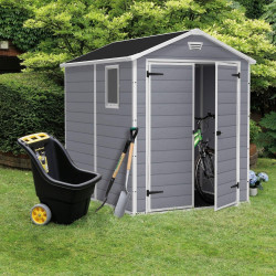 Casuta gradina Keter Manor 6X5 DD 185x152x226 (Grey) Thumb