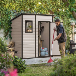 Casuta gradina Keter Manor Pent 6X4 183.5x111x200.5 (Beige) Thumb