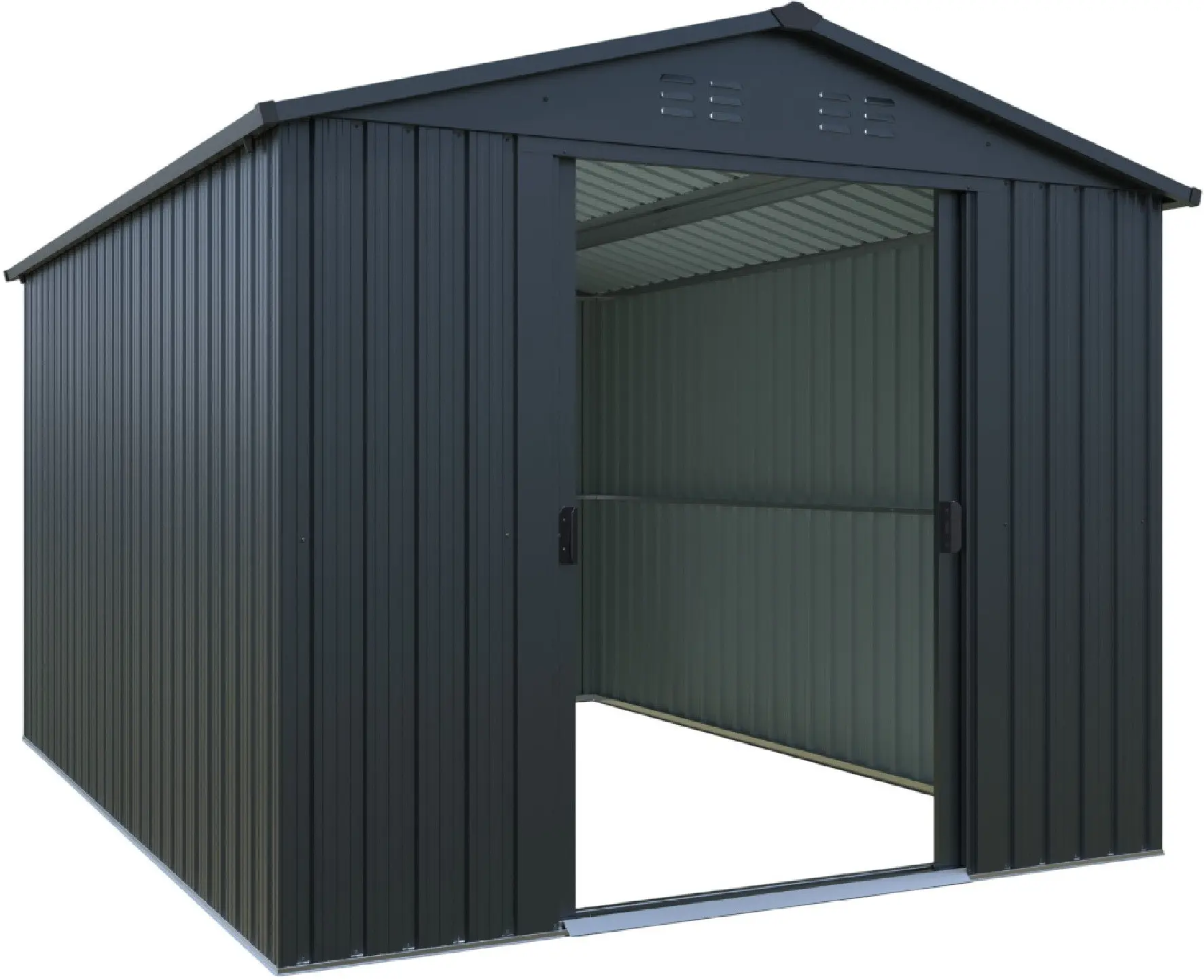 Сарай-хозблок Naterial Vesuvia 303x236x206 (Anthracite) - 3