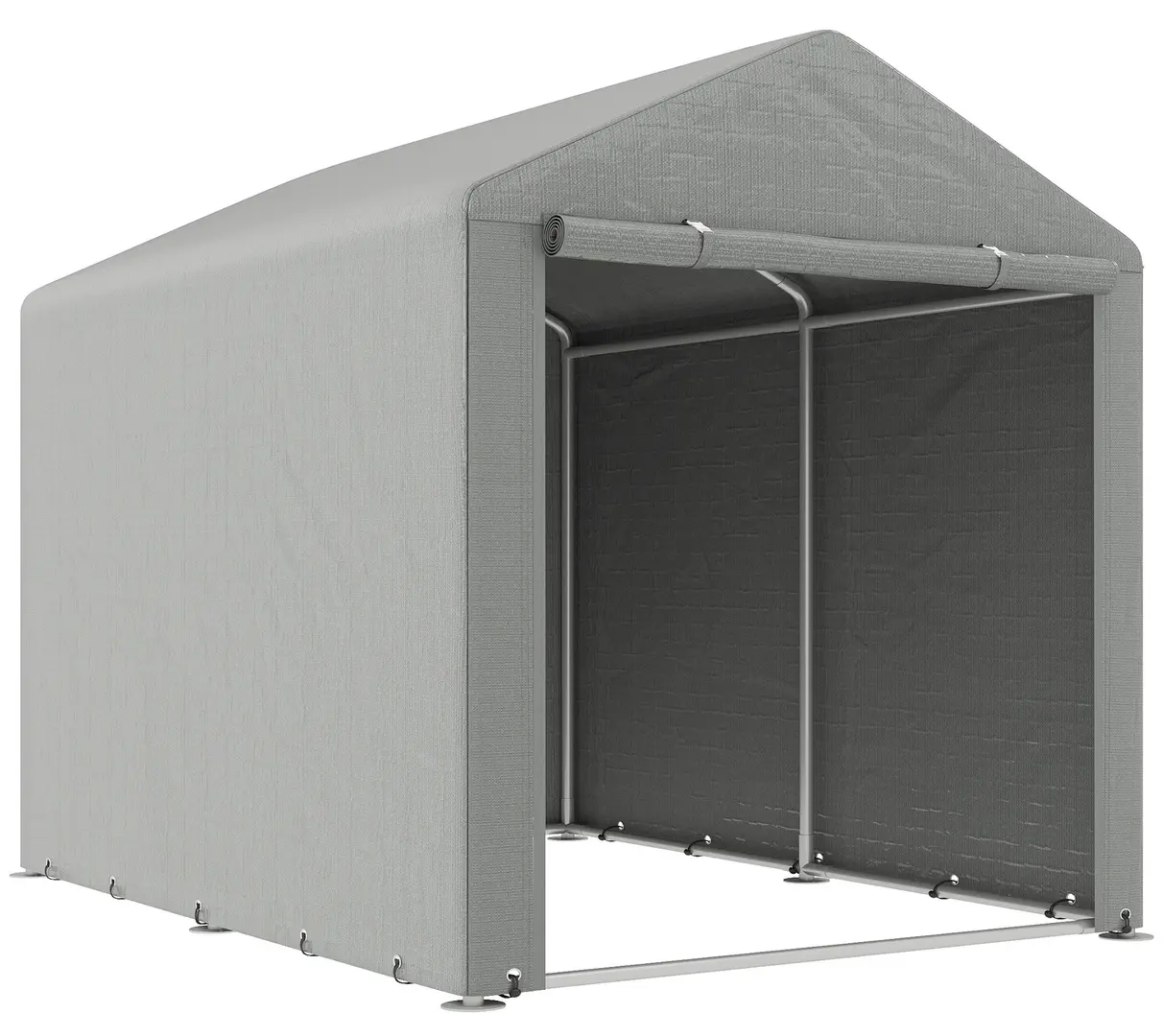 Гараж тентовый Outsunny 84H-140V00LG (Light Grey)