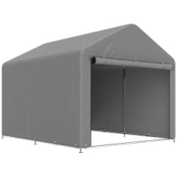 Гараж тентовый Outsunny 84H-516V00LG (Light Grey) Thumb