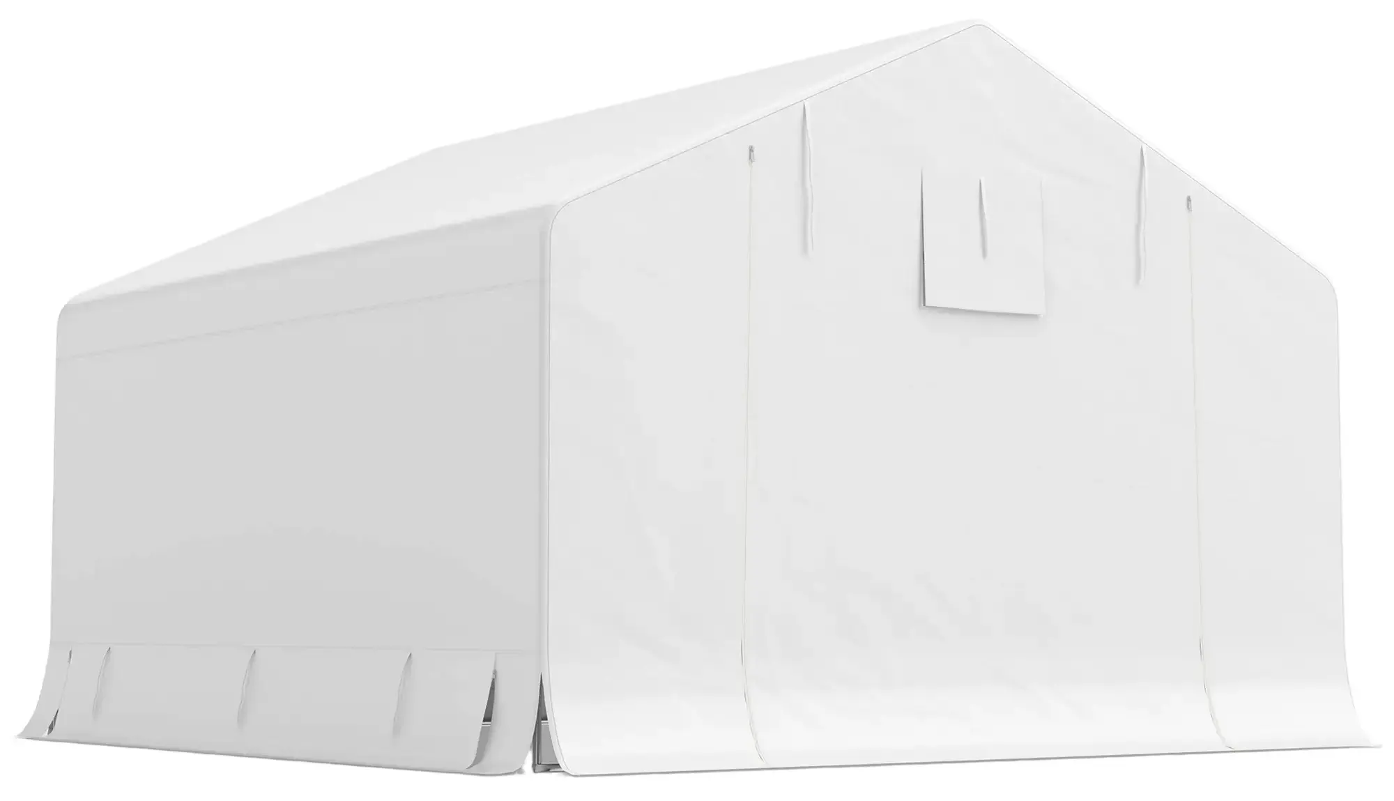 Гараж тентовый Outsunny 84H-538V00WT (White) - 3