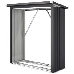 Adapost pentru lemne Outsunny 84H-422V00CG (Dark Grey) Thumb
