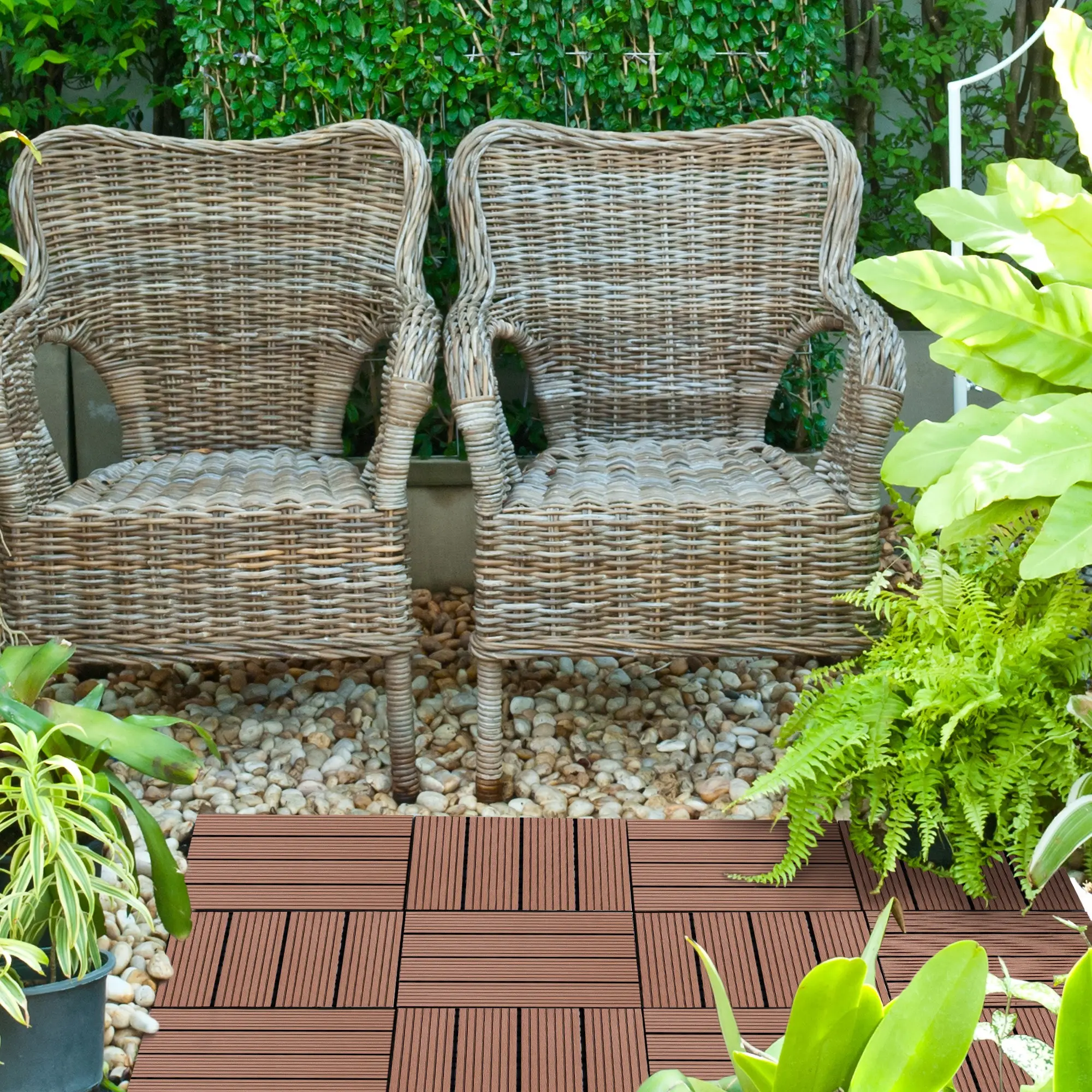 Teracota de gradina Outsunny 844-214BN (Brown) - 5