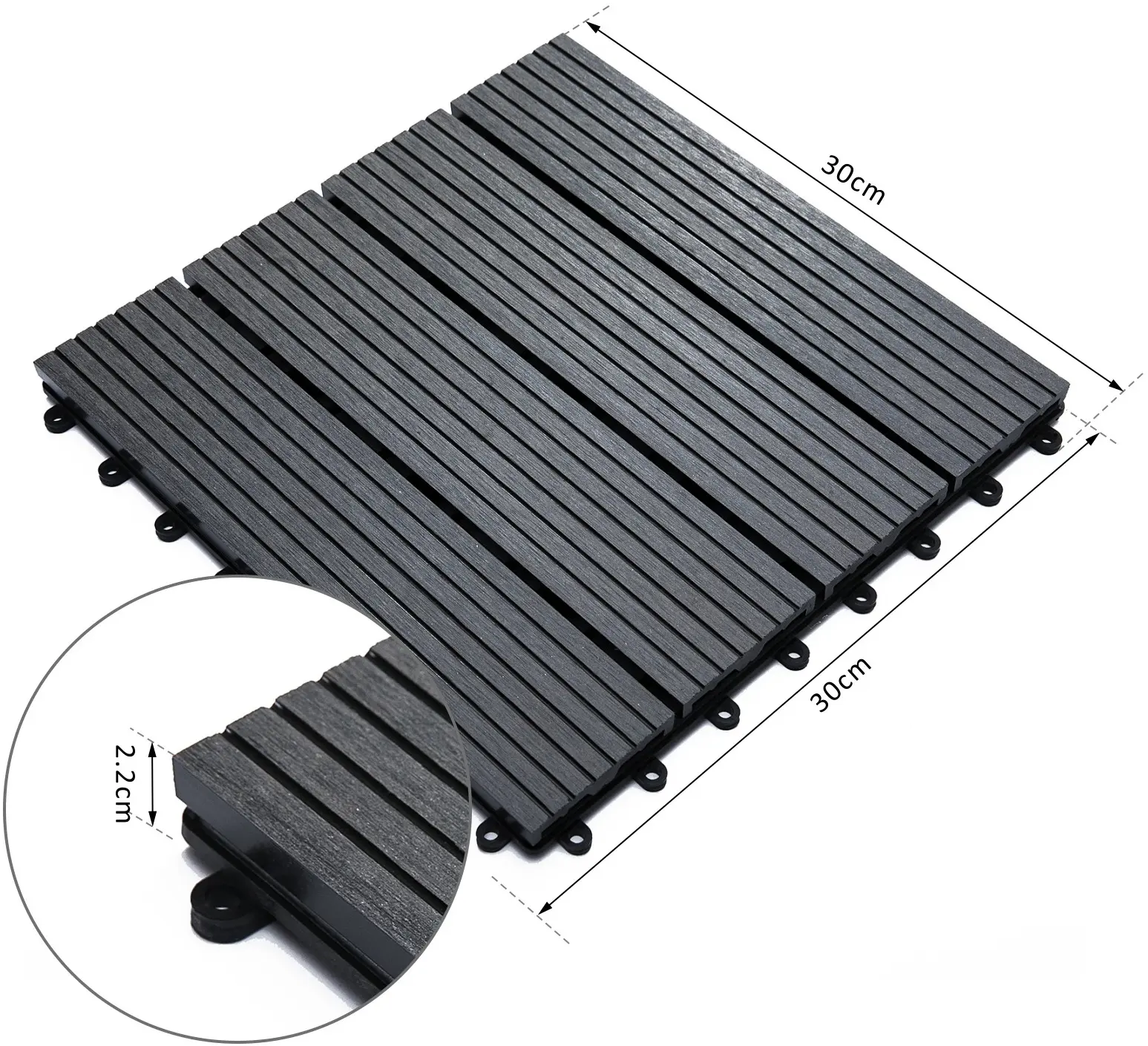 Садовая плитка Outsunny 844-214GY (Grey) - 7