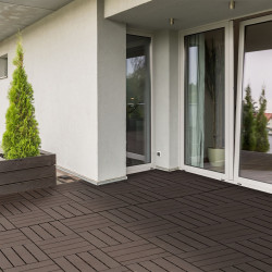 Садовая плитка Outsunny 844-278BN (Brown) Thumb