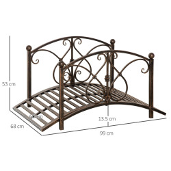 Podet de gradina Outsunny 844-454 (Bronze) Thumb