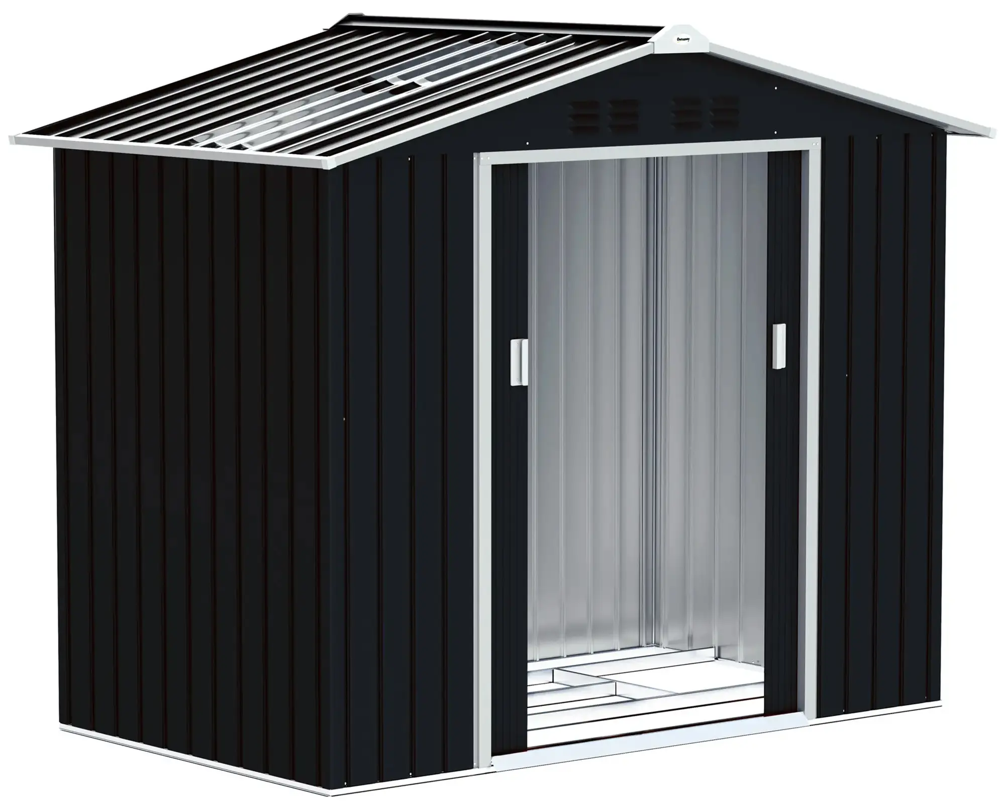 Сарай-хозблок Outsunny 845-030V01CG 213x130x185 (Dark Grey) - 2