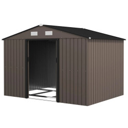 Сарай-хозблок Outsunny 845-031V00BN 277x195x192 (Brown) Thumb