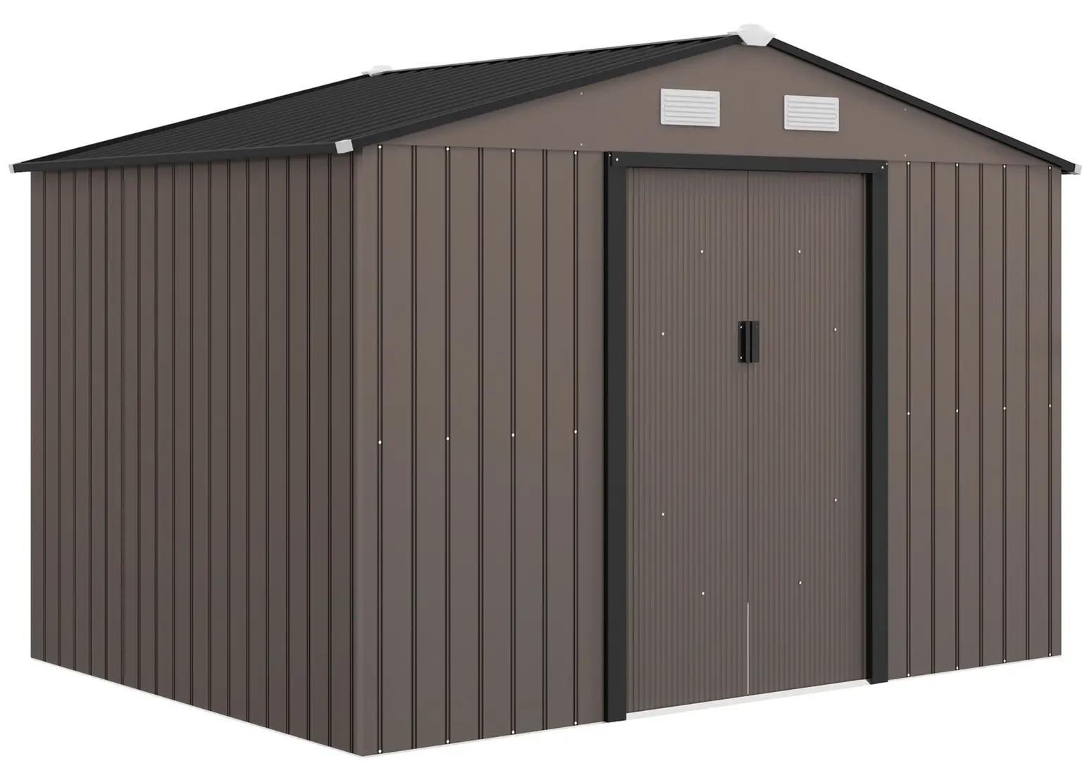 Сарай-хозблок Outsunny 845-031V00BN 277x195x192 (Brown)