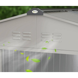 Casuta gradina Outsunny 845-031V03SR 277x195x192 (Silver Grey) Thumb