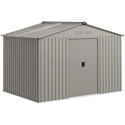 Casuta gradina Outsunny 845-031V03SR 277x195x192 (Silver Grey)