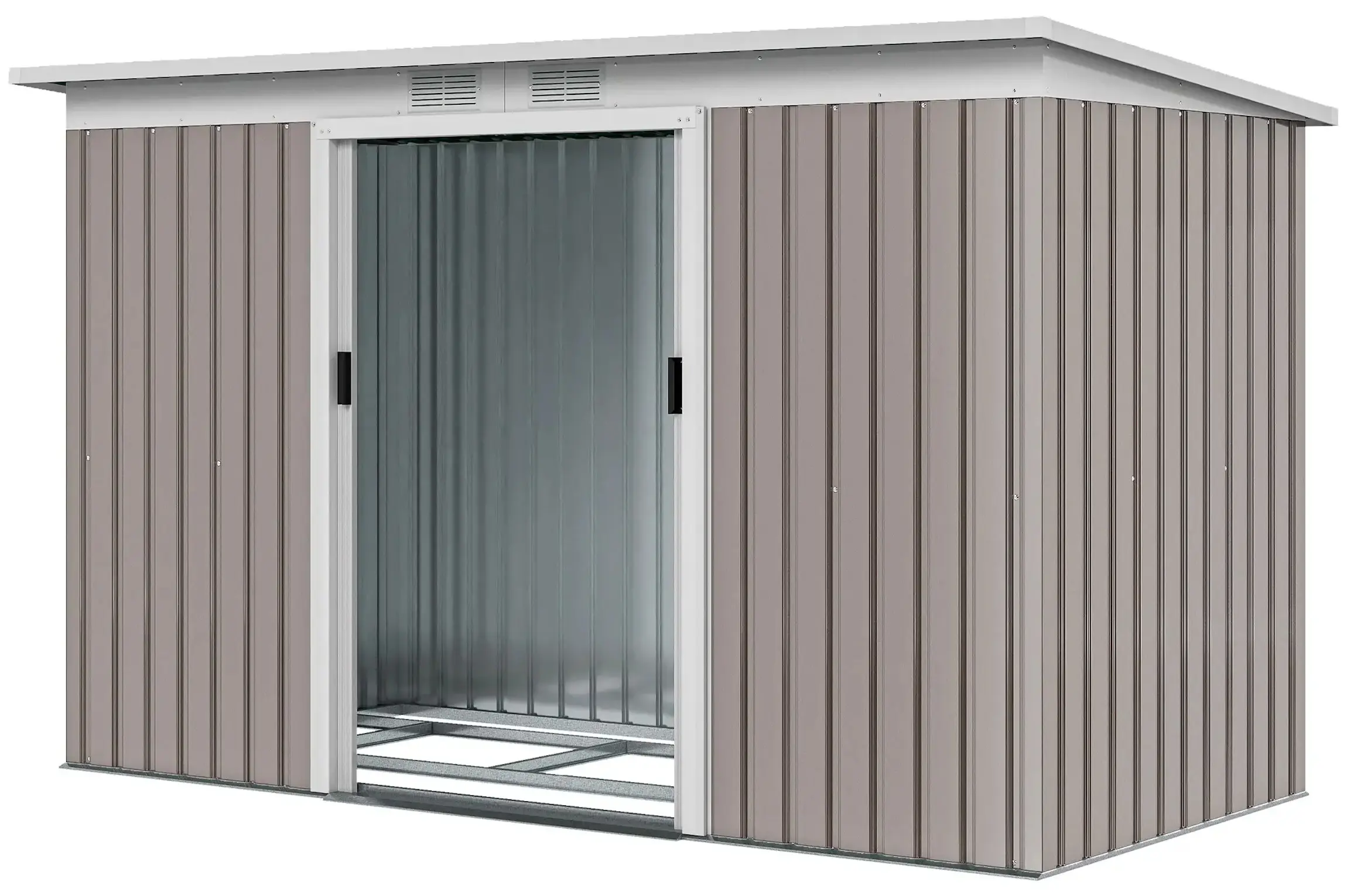 Casuta gradina Outsunny 845-032LG 280x130x172 (Light Grey) - 2