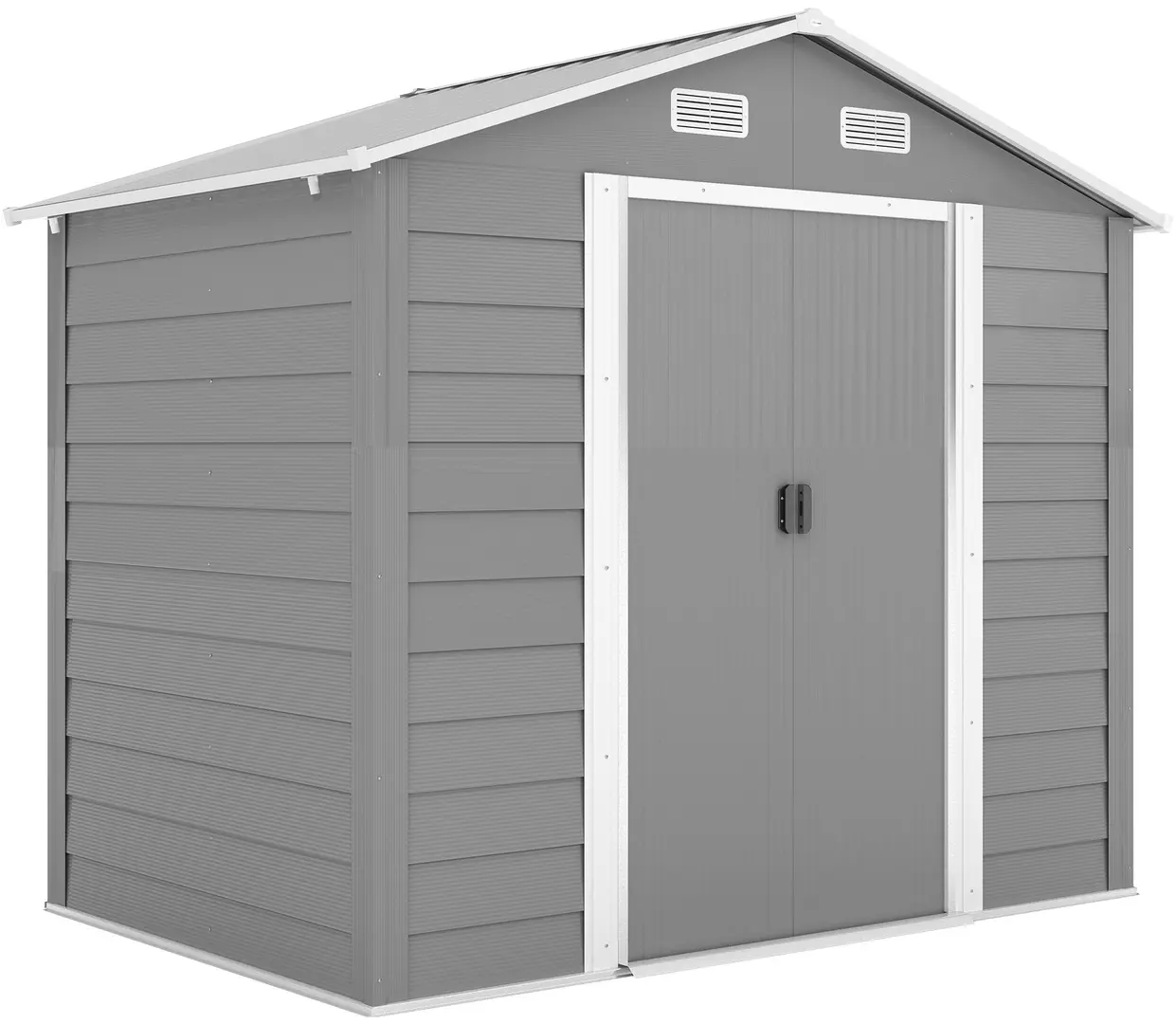 Сарай-хозблок Outsunny 845-179V00LG 236x196x210 (Light Grey)